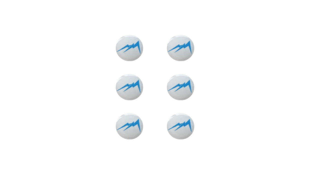 X - Stickers - Pack of six