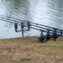 Angling Direct Exclusive- Summit Tackle Premier Aluminium 3 Rod Adjustable Buzz Bar Rear