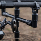 Angling Direct Exclusive- Summit Tackle Premier Aluminium 3 Rod Adjustable Buzz Bar - Front