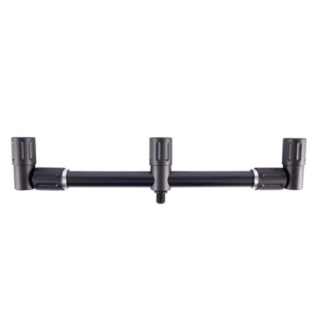 Angling Direct Exclusive- Summit Tackle Premier Aluminium 3 Rod Adjustable Buzz Bar - Front
